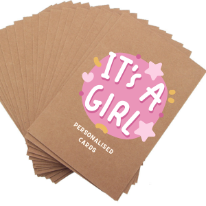 Greeting Cards Baby Girl | 9.3 * 15 CM